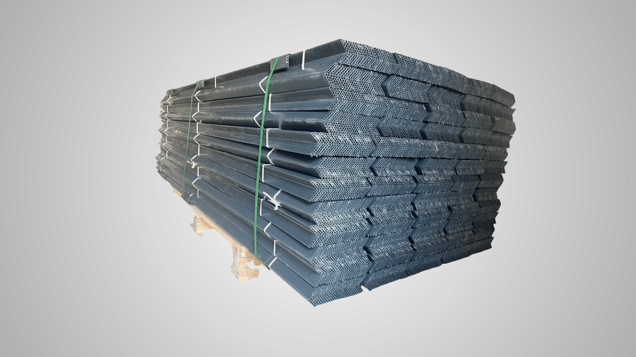 PVC Corrugated Angle Profile