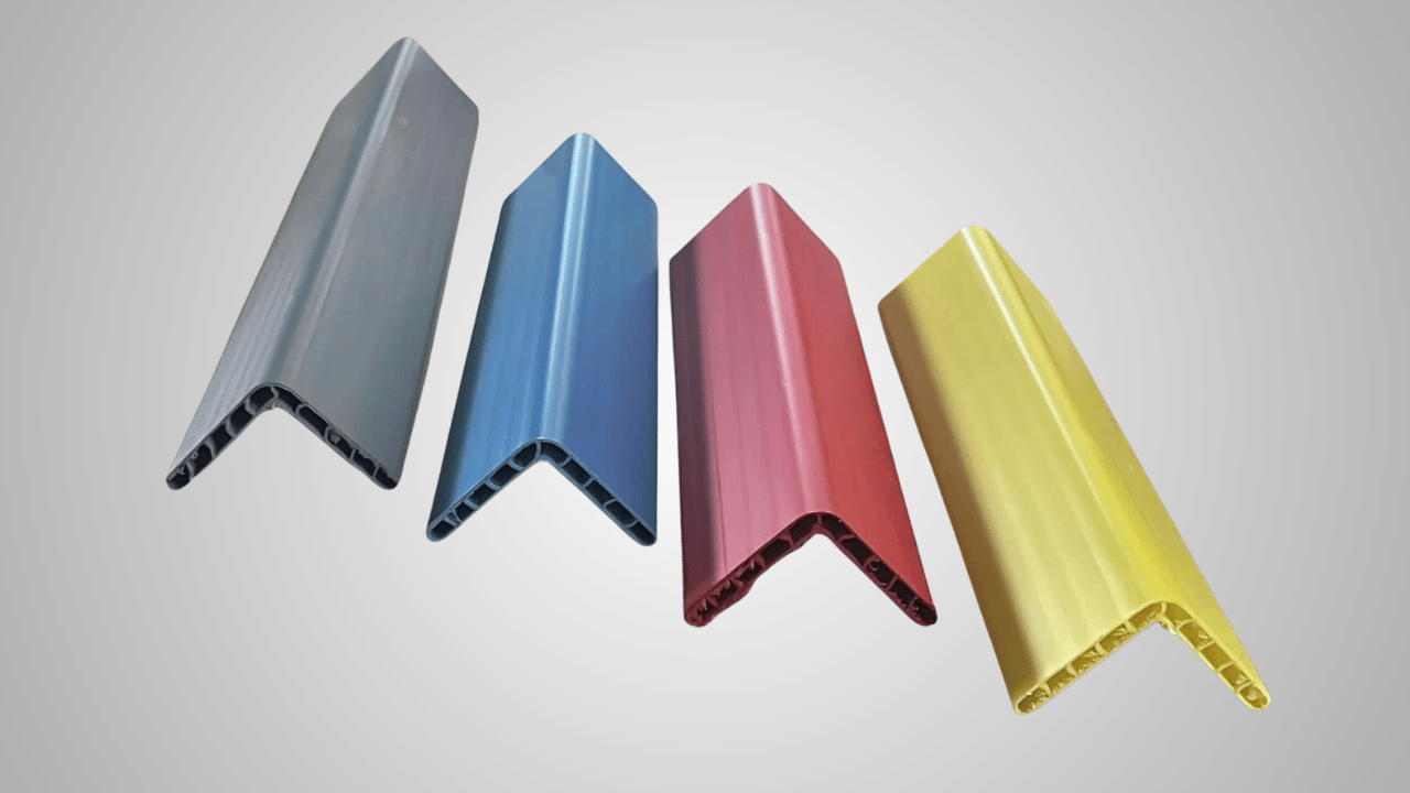 PVC Corrugated Angle Profile