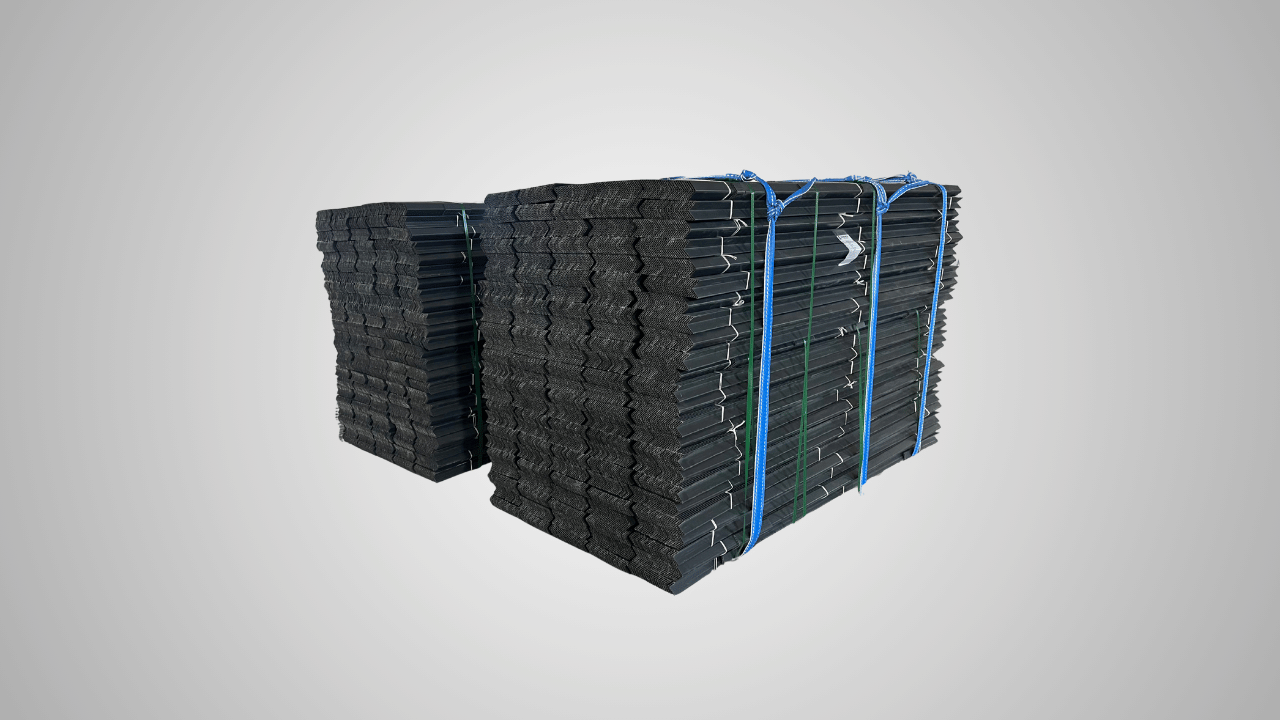PVC Corrugated Angle Profile